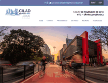 Tablet Screenshot of cilad2018.com